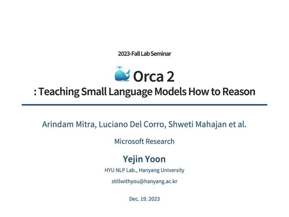 Orca2